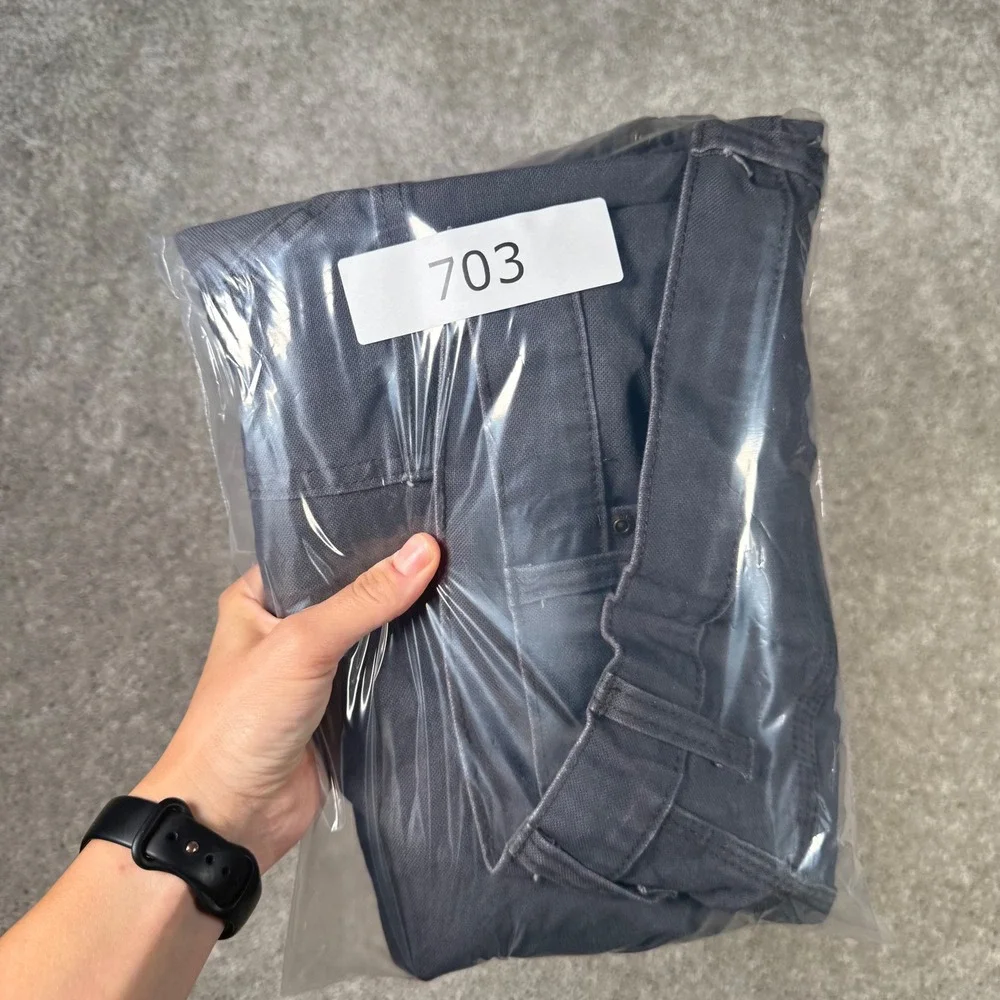 Genuine Dickies Men's 40x32 Grey Carpenter Utility Work Pants EU1939RSL